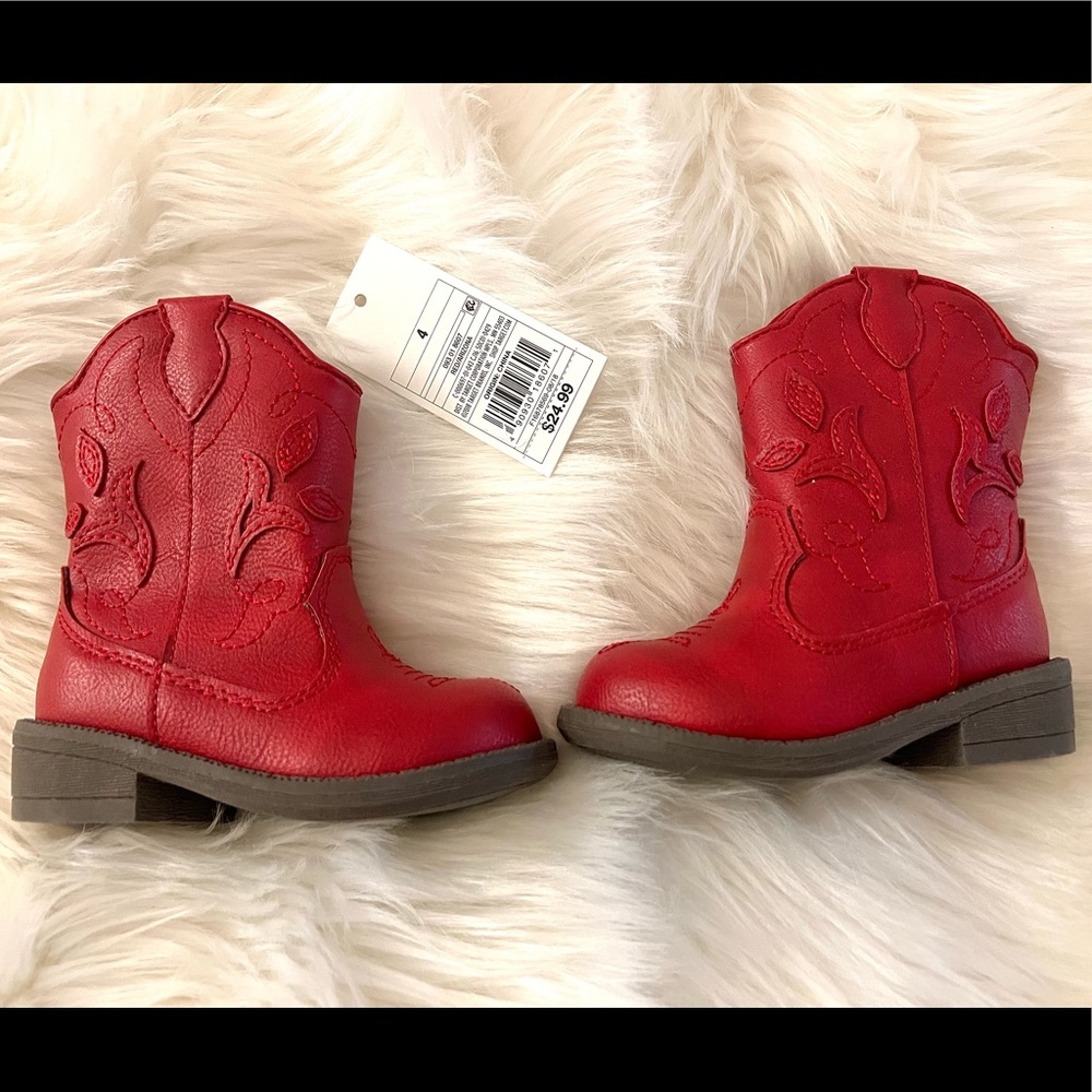 Brand New Toddler girl Cowboy boots size 4T